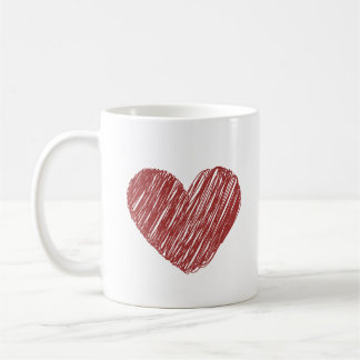 Mug Bouchon de café du coeur