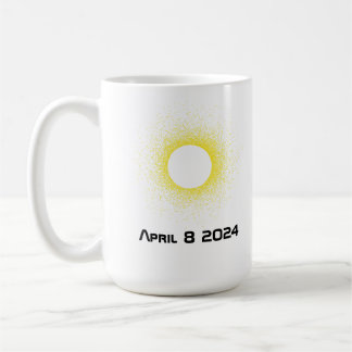 Mug Bouchon de café éclipse solaire
