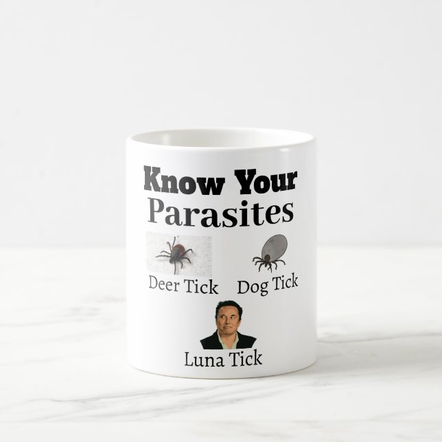 Mug Bouchon de café Parasites (Centre)