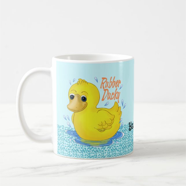 Mug Bouchon de canard en caoutchouc (Gauche)