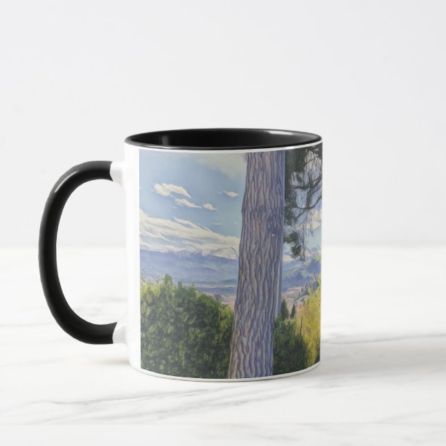 Mug Bouchon de chemin d'automne (Gauche)