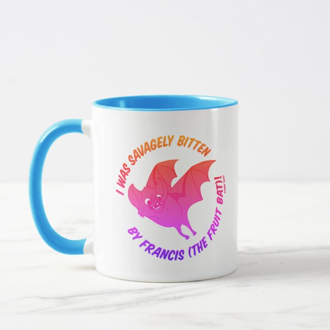 Mug Bouchon de conception couleur exclusif Francis (ch (Gauche)