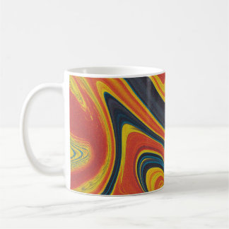Mug Bouchon d'encre fluide coloré et vibrant
