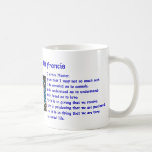 Mug Bouclage de prière du St Francis