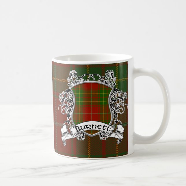 Mug Bouclier de tartan de Burnett (Droite)