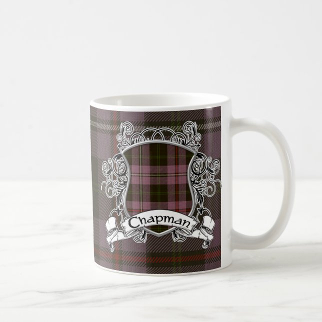 Mug Bouclier de tartan de Chapman (Droite)