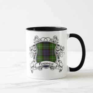 Mug Bouclier de tartan de Forbes