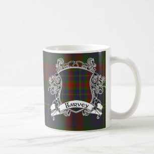 Mug Bouclier de tartan de Harvey