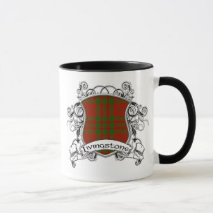 Mug Bouclier de tartan de Livingstone