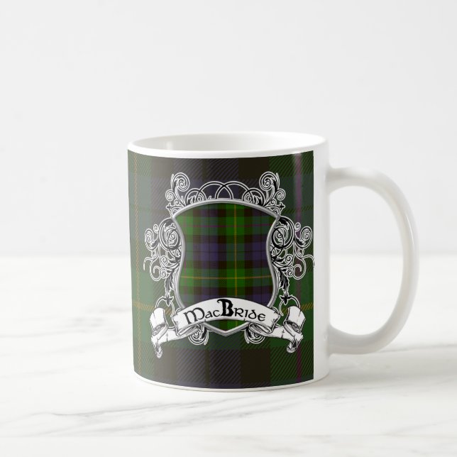 Mug Bouclier de tartan de MacBride (Droite)