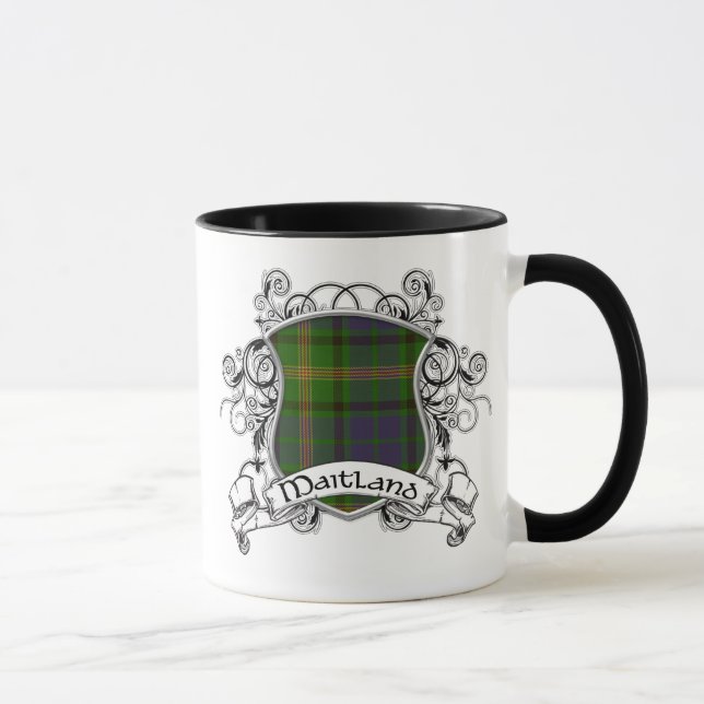 Mug Bouclier de tartan de Maitland (Droite)