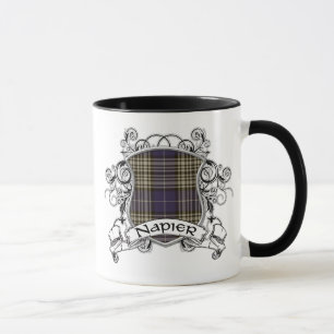 Mug Bouclier de tartan de Napier