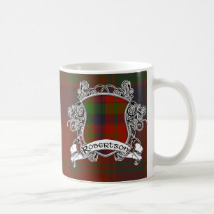 Mug Bouclier de tartan de Robertson