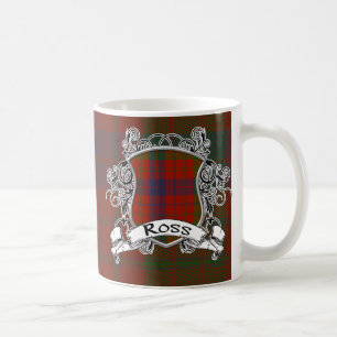 Mug Bouclier de tartan de Ross