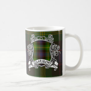 Mug Bouclier de tartan de Watson