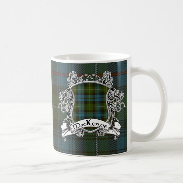 Mug Bouclier de tartan du Mackenzie (Droite)