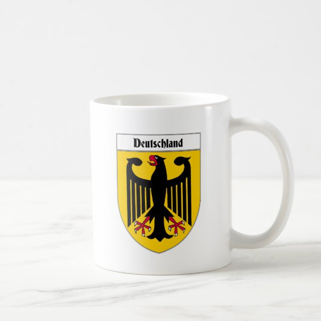 Mug Bouclier du Deutschland Eagle (Droite)