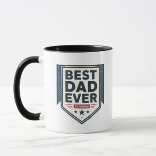 Mug Bouclier Emblématique « Meilleur Papa de Tous les
