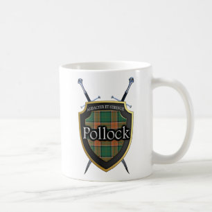 Mug Bouclier et épées de tartan de colin de clan