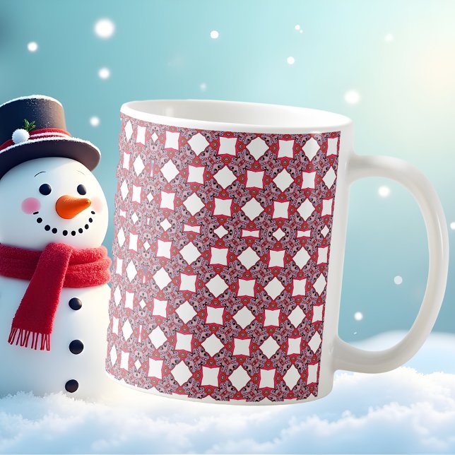 Mug Bouclier Motif de Noël de la paix (Christmas gifts)