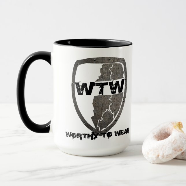 Mug Bouclier WTW - À Porter (Avec donut)