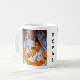 Mug Bouddha antique, L'Himalaya - Népal (Tibet)