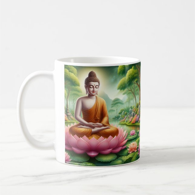 Mug Bouddha - Une Vie Peut Changer Le Monde (Gauche)