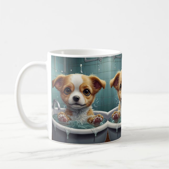 Mug Bouddhas dans un bain (Gauche)