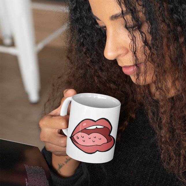Mug Boue à bouche ouverte (Créateur téléchargé)
