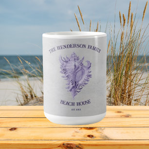 Mug Boue à café Conch Violet