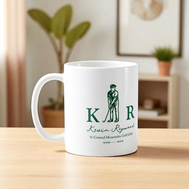 Mug Boue cadeau Golfer (Créateur téléchargé)