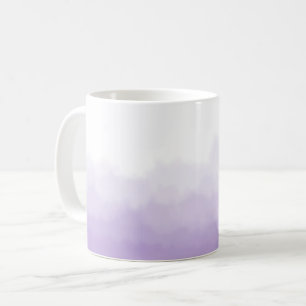 Mug Boue d'aquarelle moderne violette Ombre Gradient
