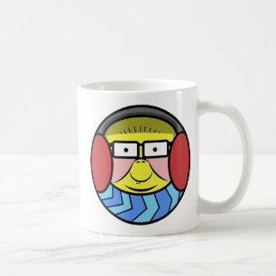 Mug Boue de café à visage d'hiver