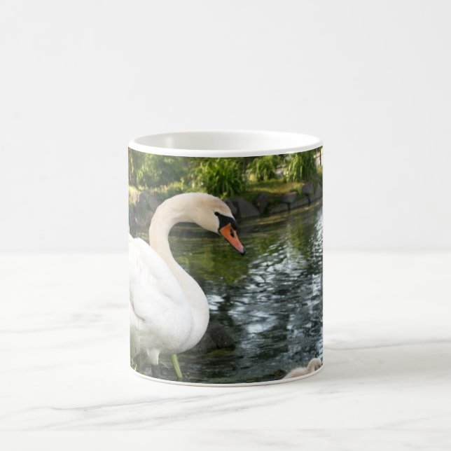 Mug Boue de café de cygne (Centre)