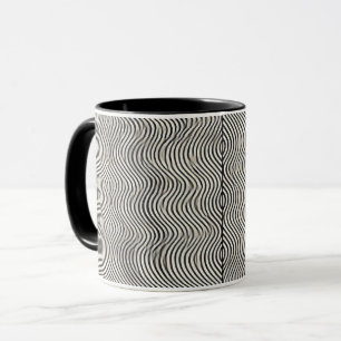 Mug Boue de café minimaliste Waves