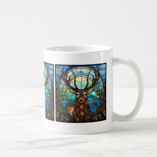 Mug Boue de cerfs en verre tendu