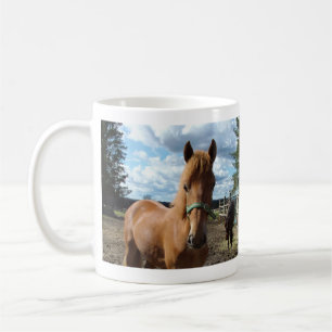 Mug Boue de chevaux - choisir style & couleur