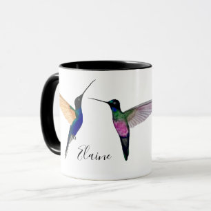 Mug Boue de colibris personnalisée