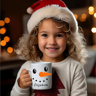 Mug Boue De Neige Personnalisée Pour Les Enfants   Mus