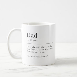 Mug Boue de papa, Dit de la tasse, Nouveau père