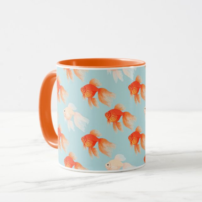 Mug Boue de poisson d'or (Devant gauche)