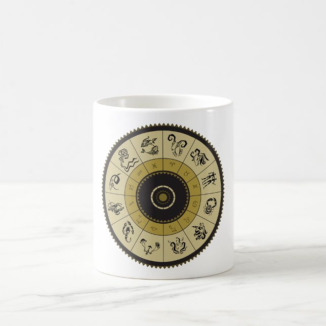 Mug Boue de roue Horoscope (Créateur téléchargé)