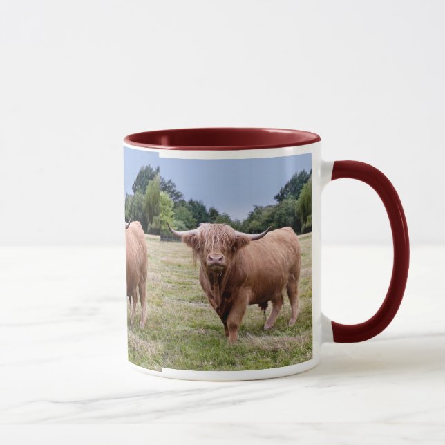 Mug Boue de vache Highland (Droite)
