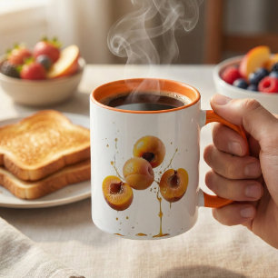 Mug Boue d'éclaboussure du lever du soleil