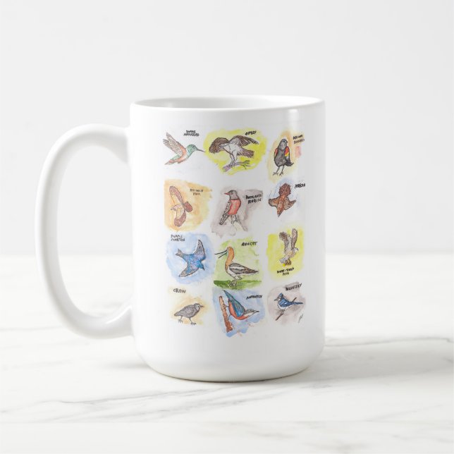 Mug Boue d'oiseaux (Gauche)