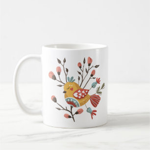 Mug Boue d'oiseaux scandinave