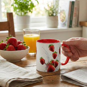 Mug Boue en céramique fraise