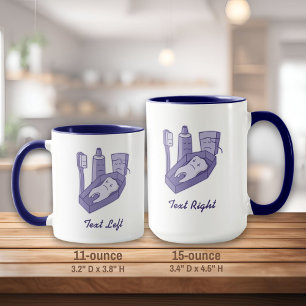 Mug Boue funéraire pour dents