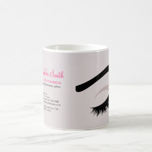Mug Bouffées longues des yeux Lash Extension marque de