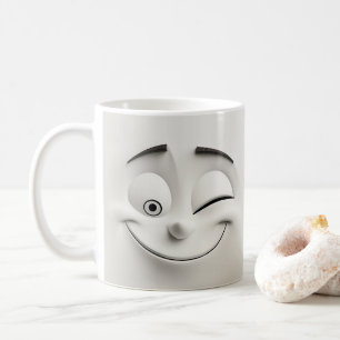 Mug Boug 3D face de dessin en ébullition 12